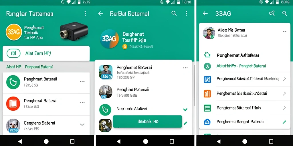 Tampilan antarmuka 33AG yang intuitif dan ramah pengguna.