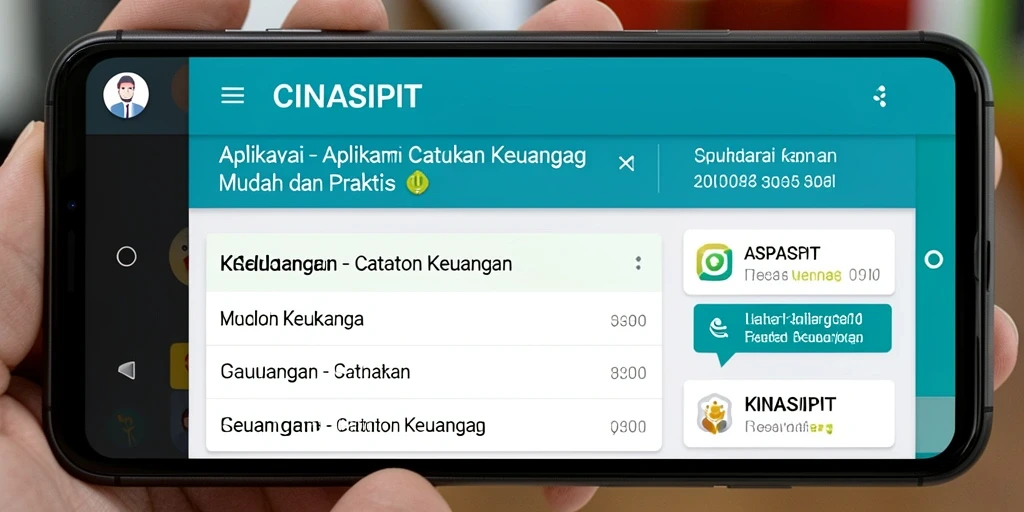 Tampilan antarmuka CINASIPIT yang sederhana dan informatif.
