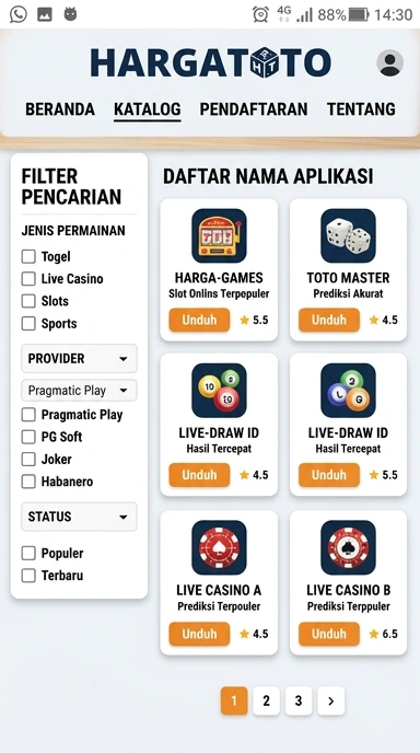 Hargatoto – Induk Aplikasi Populer & Kanal Uji Terpercaya