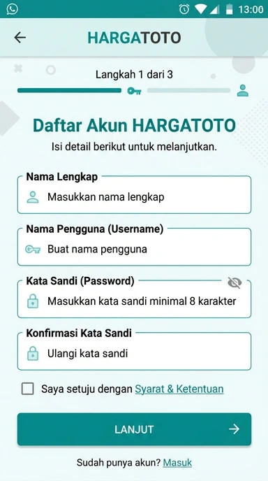 Daftar Akun Hargatoto dengan Mudah dan Cepat